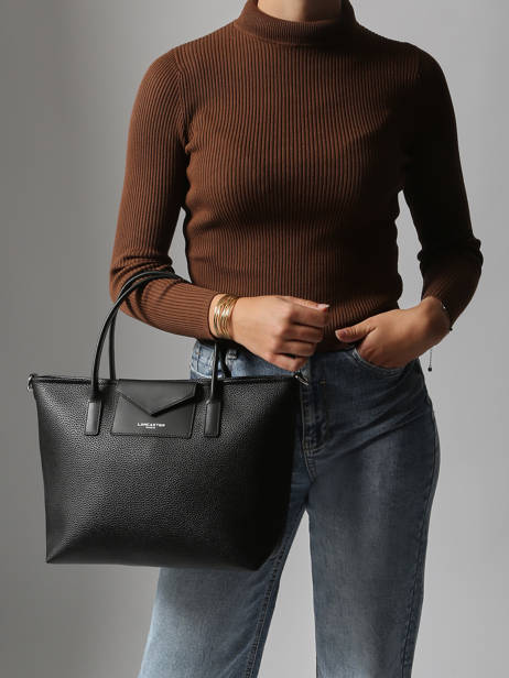 Handtassen Maya Double Kba Lancaster Zwart maya double kba 102 ander zicht 1