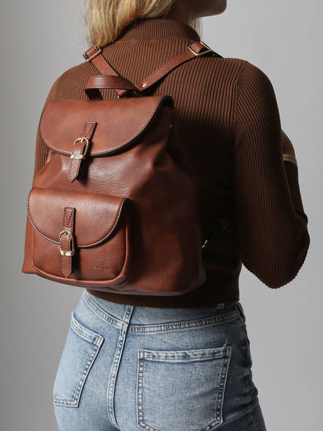 Rugzak Toscane Hexagona Bruin toscane 579735 ander zicht 1