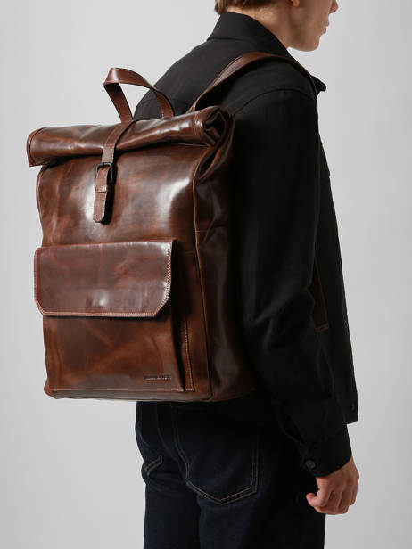 Rugzak Op Wieltjes Maverick Bruin the original MAVTO404 ander zicht 1