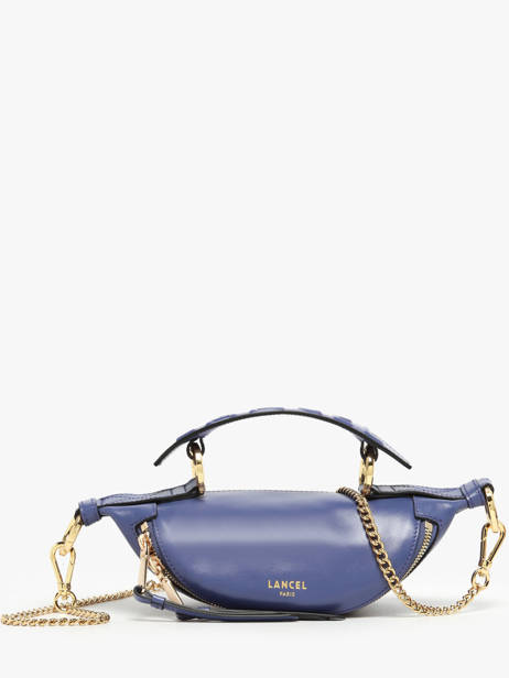 Cross Body Tas Xs Origami Leder Lancel Blauw origami A12526