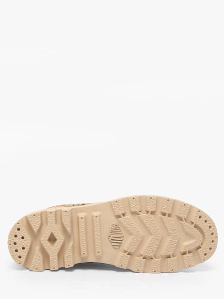 Enkellaarsjes Uit Leder Palladium Bruin women 99519974 ander zicht 5