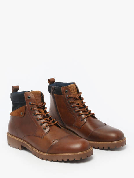Boots Tuto Uit Leder Redskins Bruin men TUTO ander zicht 1