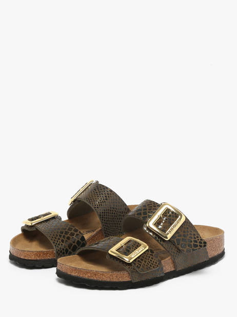 Slippers Birkenstock Groen women 1030888 ander zicht 1