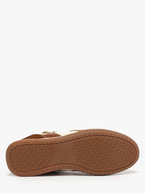 Boots Uit Leder Mam'zelle Bruin women CSGLO31 ander zicht 5