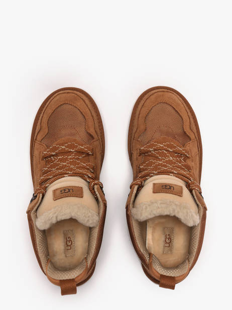 Sneakers Lowmel Uit Leder Ugg Bruin men 1170750 ander zicht 3