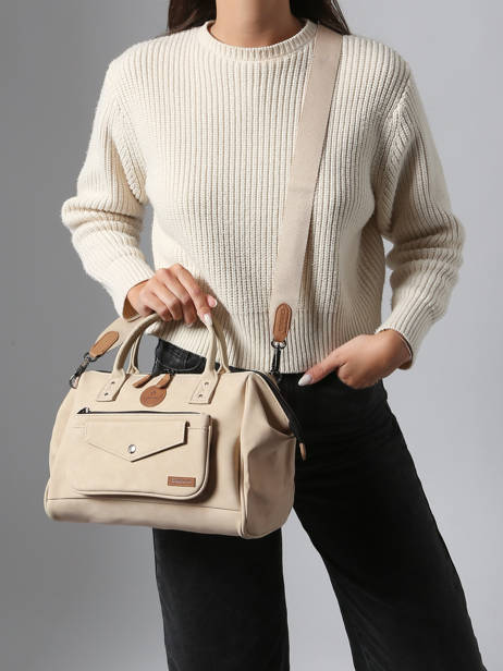 Cross Body Tas Crossbody L Cabaia Beige crossbody L ander zicht 1
