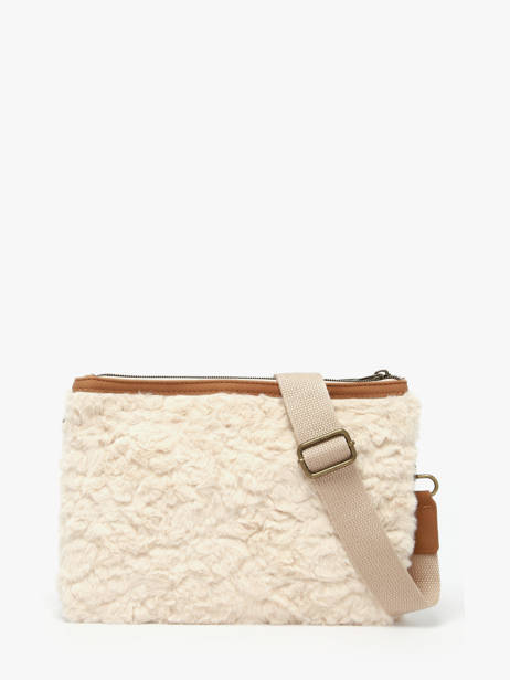 Cross Body Tas Doudou Le voyage en panier Beige doudou AHP253 ander zicht 4