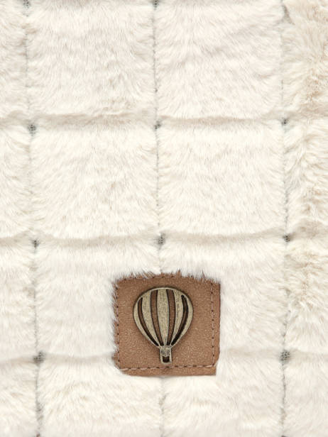 Cross Body Tas Quadri Le voyage en panier Beige quadri AHP270 ander zicht 3