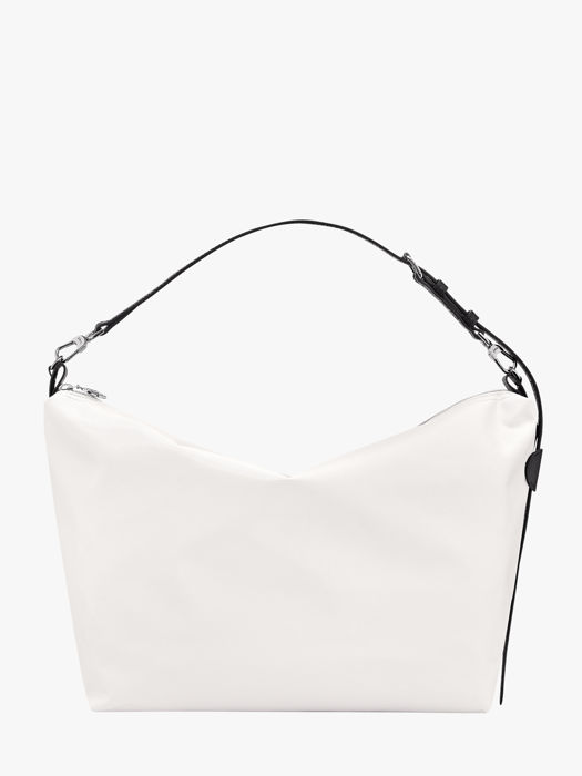 Longchamp Besace longchamp toile Schoudertas Wit