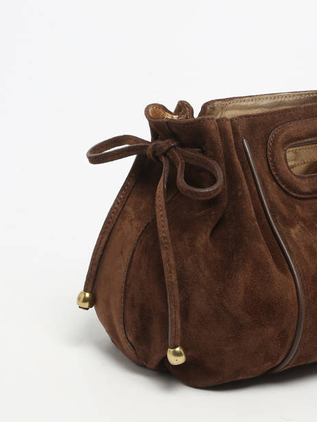 Shoppingtas Folk Light Leder Gerard darel Bruin folk light DCS08405 ander zicht 5