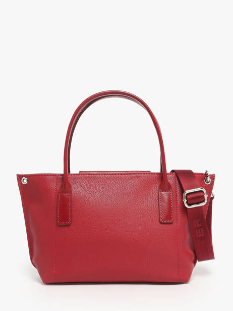 Cross Body Tas Maya Leder Lancaster Rood maya 88 ander zicht 4