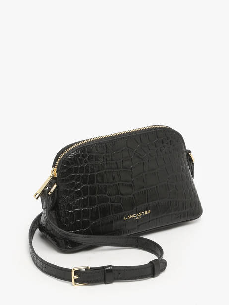 Cross Body Tas Exo Leder Lancaster Zwart exo 113 ander zicht 2