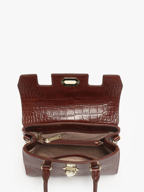 Handtas Exo Leder Lancaster Bruin exo 107 ander zicht 2