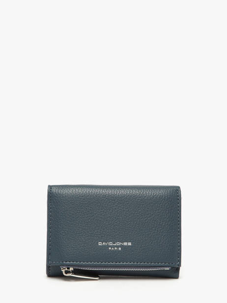 Portemonnee Met Kaarthouder David jones Blauw dune 1