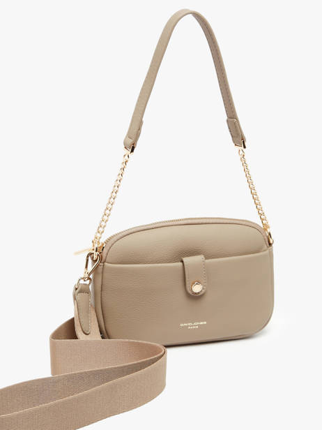 Cross Body Tas Alpes David jones Beige alpes 1 ander zicht 2