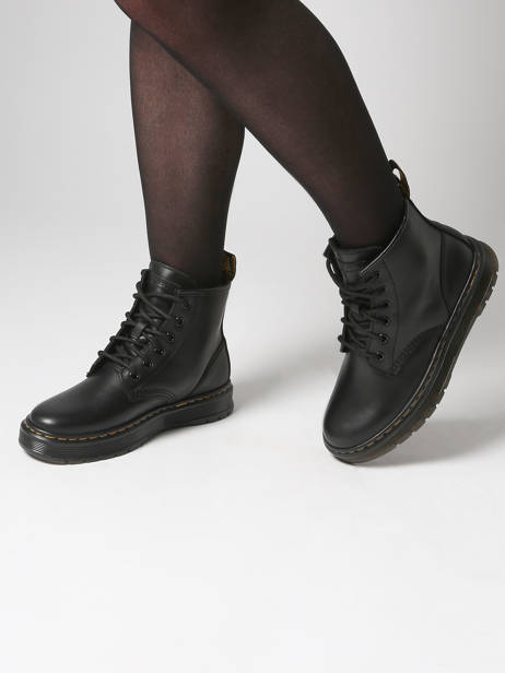 Enkellaarzen Brookline Chukka Uit Leder Dr martens Zwart boy 41550001 ander zicht 1