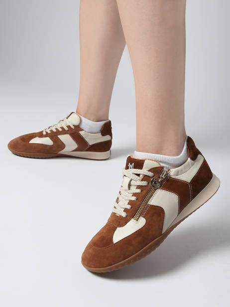 Boots Uit Leder Mam'zelle Bruin women CSGLO31 ander zicht 1