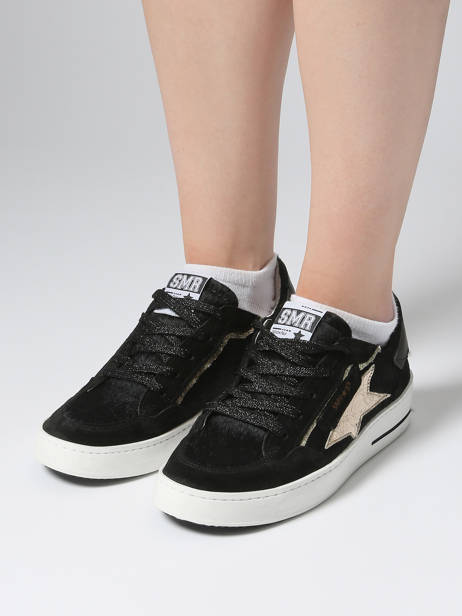 Sneakers Ale Uit Leder Semerdjian Zwart women ALE ander zicht 1