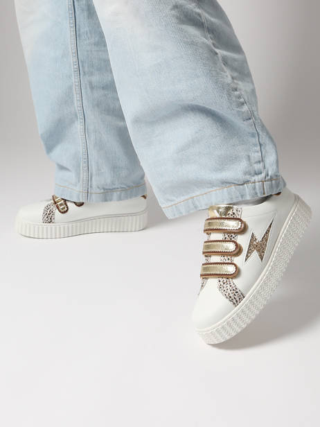 Sneakers Xenia Vanessa wu Wit women BK2803OR ander zicht 1