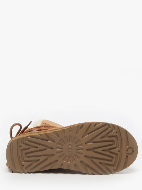 Enkellaarsjes Uit Leder Ugg Bruin women 1171530 ander zicht 6