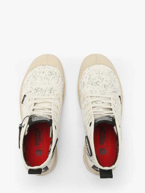 Enkellaarsjes Palladium Wit women 74497180 ander zicht 4