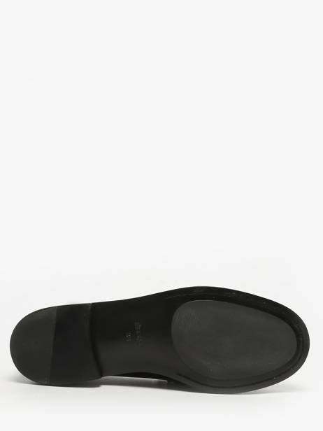 Mocassins Uit Leder Inuovo Zwart women LFG005 ander zicht 4