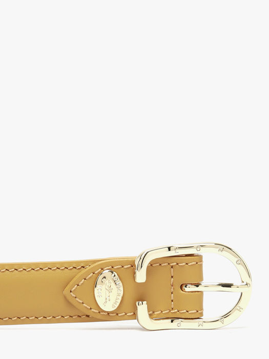 Longchamp Ceinture archive 20mm Riem Geel