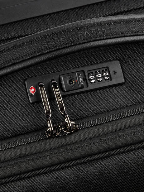 Uitbreidbare Handbagage Delsey Zwart montmartre 3.0 803 ander zicht 1