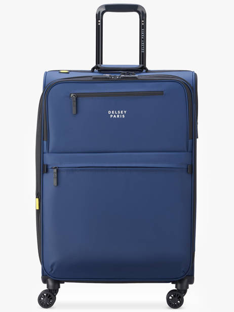 Soepele Reiskoffer Op Wieltjes Maubert 2.0 Delsey Blauw maubert 2.0 3813810W