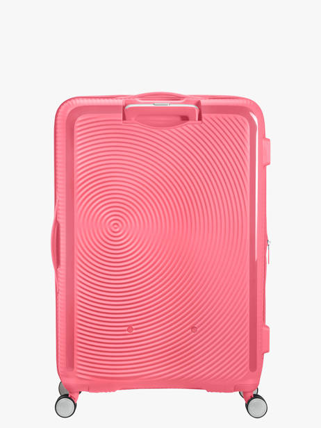 Harde Reiskoffer M Soundbox American tourister Roze soundbox 32G003 ander zicht 4