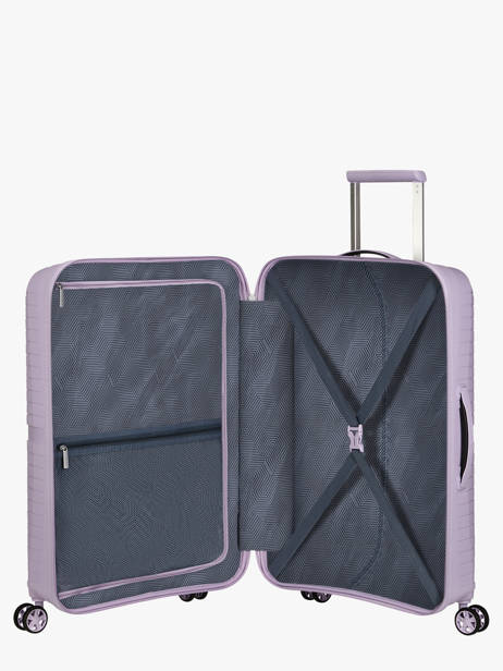Harde Reiskoffer Airconic American tourister Violet airconic 88G002 ander zicht 3