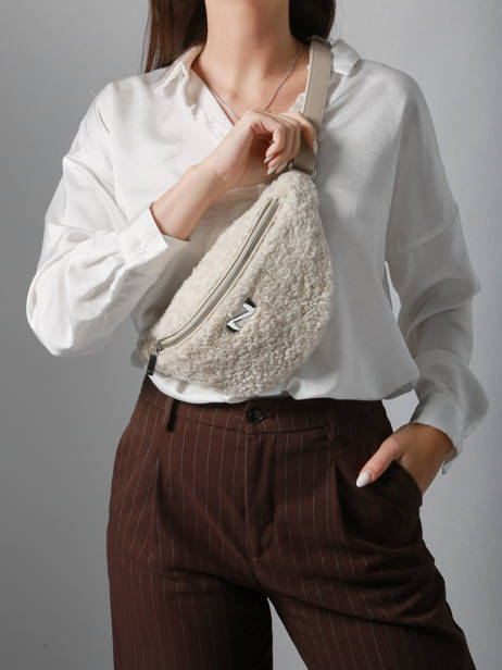 Belt Bag Derby Winter Shearling En Leder Nathan baume Beige n city S ander zicht 1