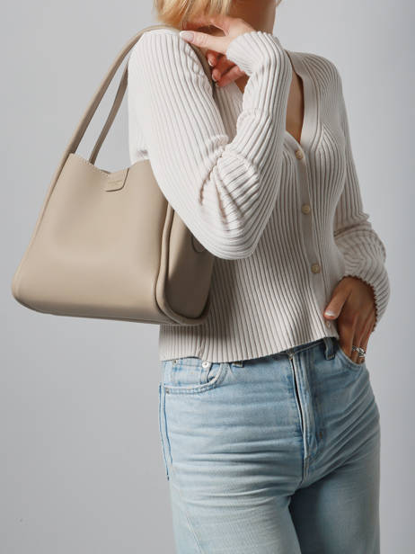 Schoudertas Alpes David jones Beige alpes 1 ander zicht 1