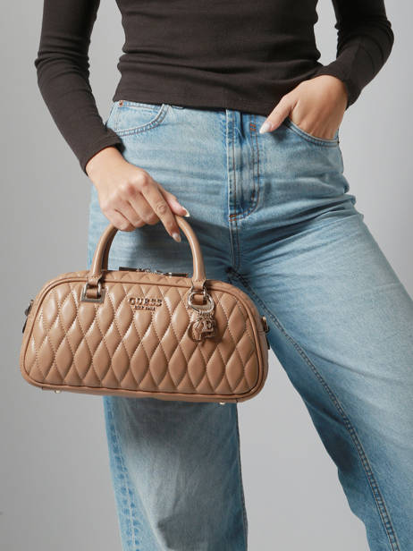 Cross Body Tas Valla Guess Bruin valla QG812205 ander zicht 1