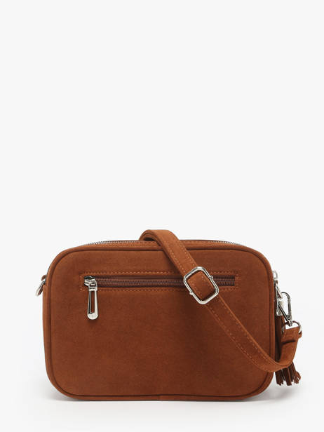 Cross Body Tas Velvet Miniprix Bruin velvet F7511 ander zicht 3