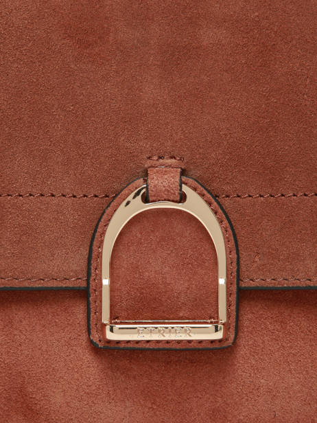 Cross Body Tas Xs Altesse Suede Etrier Bruin altesse suede EASU048X ander zicht 5