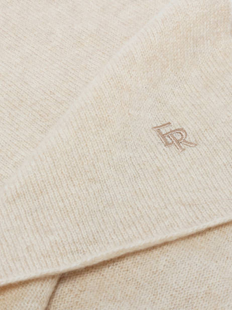 Sjaal Cachemire Vercors Etrier Beige vercors EVER427U ander zicht 2