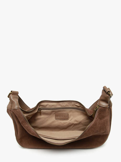 Cross Body Tas Velvet Soft Miniprix Bruin velvet soft 27592 ander zicht 2