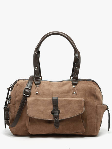 Schoudertas Velvet Soft Miniprix Bruin velvet soft 6551