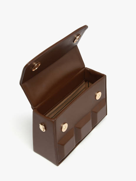 Cross Body Tas City Miniprix Bruin city YL26001 ander zicht 1