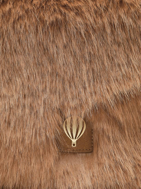 Schoudertas Doudou Bont Le voyage en panier Bruin doudou AHP262 ander zicht 2