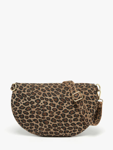 Heuptasje Velvet Leopardo Leder Milano Bruin velvet leopardo VL24091 ander zicht 3