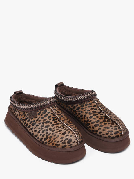 Pantoffels Met Platformzool Uit Leder Ugg Bruin women 1178430 ander zicht 1