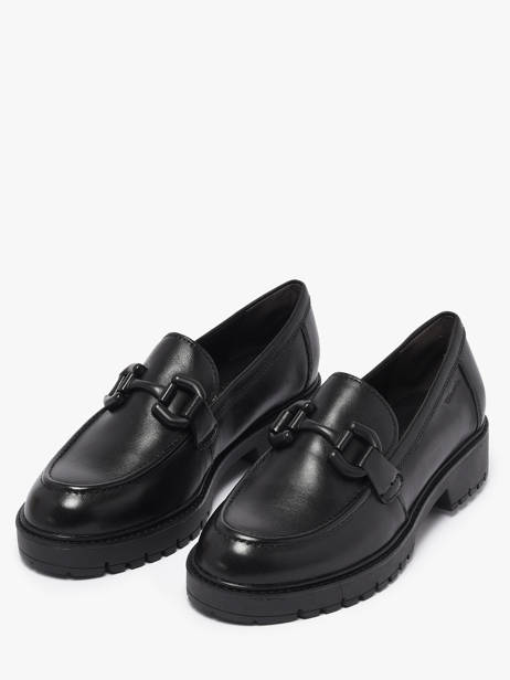 Mocassins Uit Leder Tamaris Zwart women 45 ander zicht 1