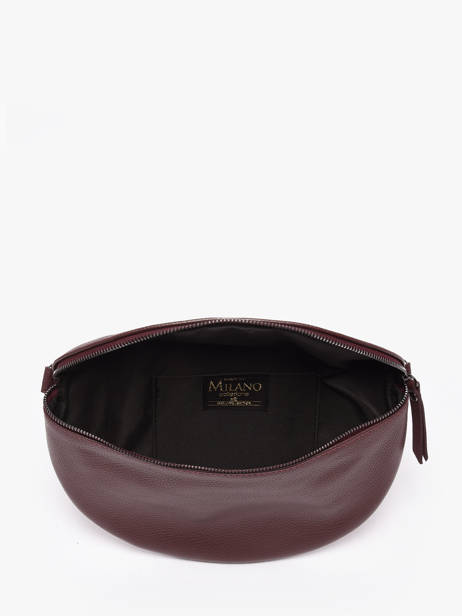 Heuptasje Caviar Leder Milano Rood caviar CA21123 ander zicht 2