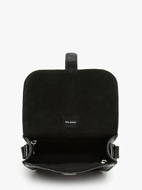 Cross Body Tas Eclipse Leder Paul marius Zwart eclipse ESSENECL ander zicht 3