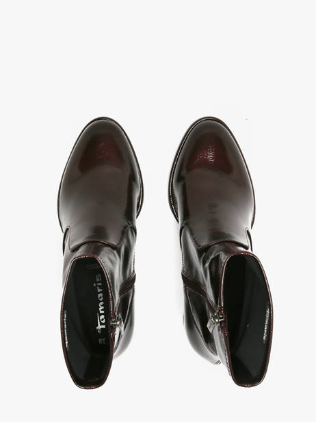 Enkellaarsjes Met Hak Tamaris Rood women 41 ander zicht 3