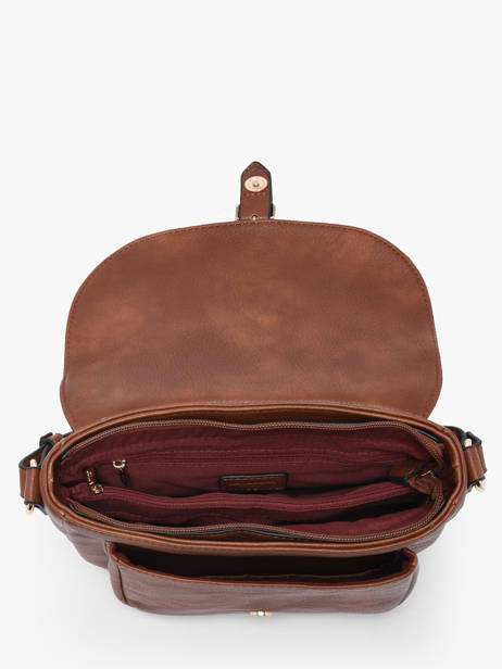 Cross Body Tas Toscane Hexagona Bruin toscane 579734 ander zicht 3