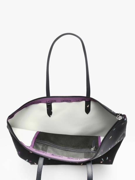 Schoudertas A4 Formaat Holiday Lacoste Blauw holiday NF5141HN ander zicht 3