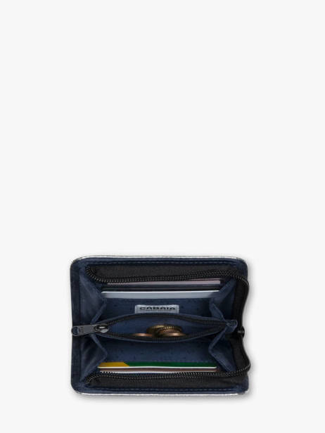 Portefeuille M Lucky Star Cabaia Zilver lucky star STA ander zicht 1